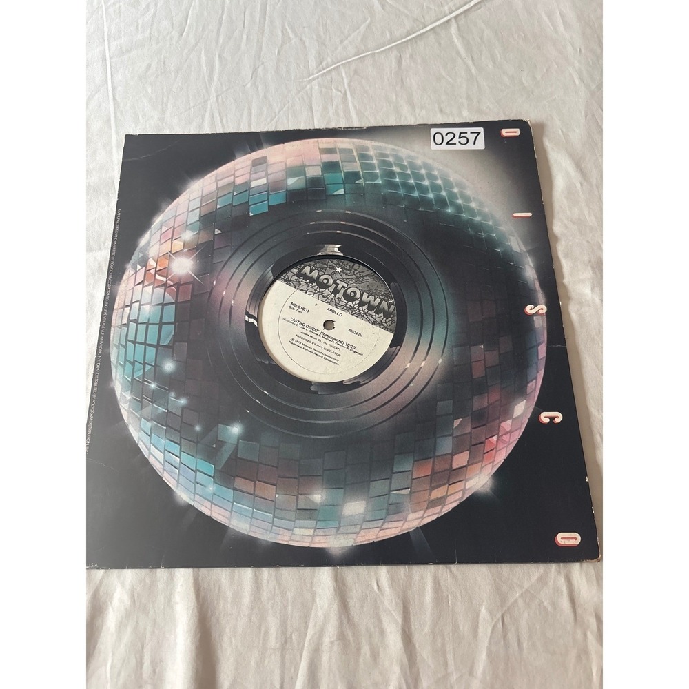 Motown Apollo Astro Disco 12" Single Vinyl 1979 Black Good Instrumental Vocal